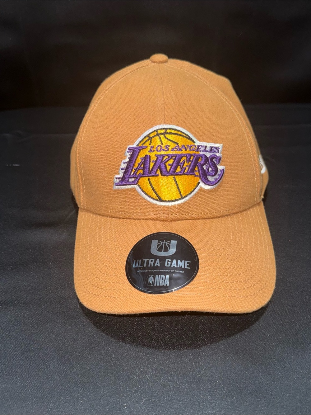 NBA Los Angeles Lakers Caramel/Tan Logo Baseball Cap